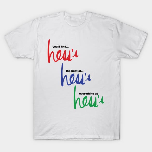 Hess's Department Store T-Shirt by Tee Arcade